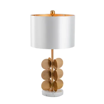 OUFULA Moderna Stolna Lampa Za Spavaće sobe Umjetnost Mramorni stolna Lampa Home Dekorativni Predvorju Dnevni boravak Ureda