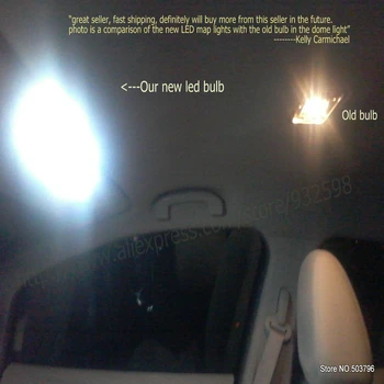 Led unutarnja svjetla Za Acura MDX 2001-2006 19 kom. Led Svjetla Za automobile komplet rasvjeta auto žarulje Canbus