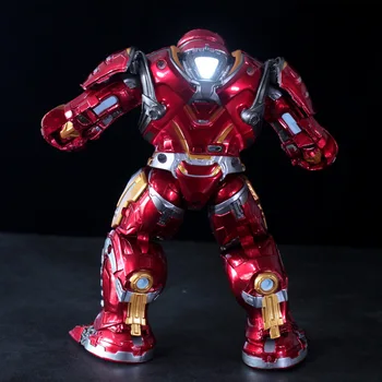 Disney i Marvel Avengers Iron Man Osvijetljena Anti-hulk Oklop Model Super Heroj Figurica Pokretne Zglobove Stanje Kolekcije