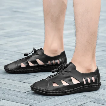 Zapatos De Verano Para Hombre Muška Godišnje prozračna cipele Svakodnevne papuče 2020 Gospodo Zapatos Hombre Verano Gospodo Plaža