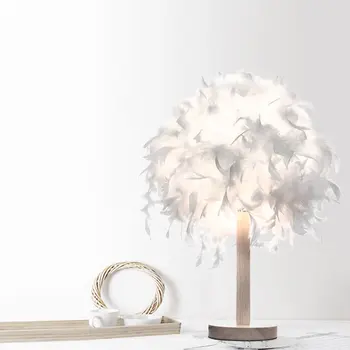 Moderna led staklena kugla lampe za keramičke bundeva lampa tafellamp lampara escritorio ljubičasta soba lampe blagovaonica dnevni boravak