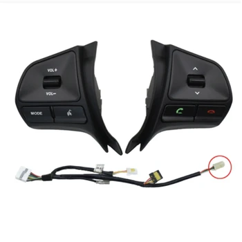 Gumb za Upravljanje Kolom Upravljača Vozila KIA K2 RIO 2011-Audio Bluetooth Prekidač za glasnoću Telefona Zamjena Auto dijelova