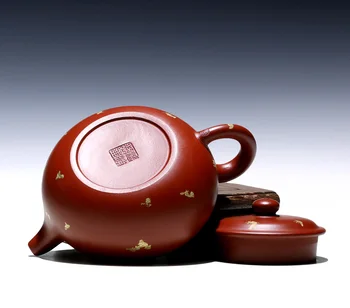 ★Dva 】 yixing preporučuje se čisti ručno čaj genetika pan Ye dahongpao dusted zlatom starinski 220 kocka
