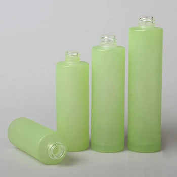 Veleprodaja Zelena mat višekratnu upotrebu sprej boca 80 ml sprej ulje staklena boca, BB kozmetička krema uzorak pakiranje