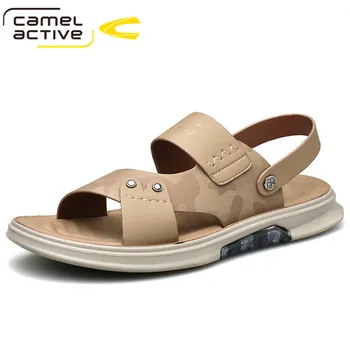 Camel Active 2021 Nove Kožne Meke Ljetne Muške Sandale Cipele Za Muškarce Prozračne Lagane Aktivnosti Na Plaži Svakodnevne Kvalitetne Pješačke Sandale
