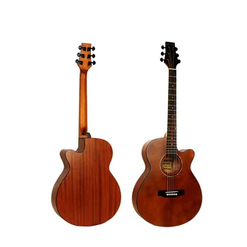 40-inčni Narodna gitaru Gitar Retro Polished Matte Početnik Guitar for Girls Students može biti opremljen sa Elektromagnetom Akustične Gitare AGT340