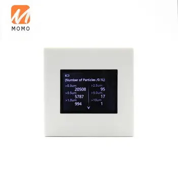 E-Air-060F LCD prijenosni laser PM1.0 PM2.5 PM10 formaldehid Vlažnost Temperatura tester kvalitete zraka monitor kvalitete zraka