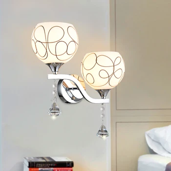 Led moderni minimalistički spavaća soba uzglavlje zidne lampe identitet dual hodnik stubište lampa kreativno osvjetljenje