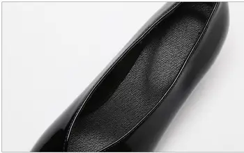 XGRAVITY Lakirane Kože Oštar Čarapa Djevojka Tanka Peta Ženske Cipele Duboke V Dizajn Dama Moda Cipele Elegantan Europska Ženska Obuća A118