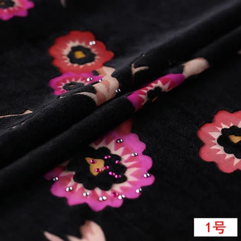 Jesenski nova šuplje svilene выгоревшая visokokvalitetna baršun svilene tkanine baršun tkanina baršunasto haljina cheongsam šal tkanina