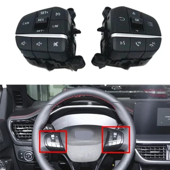Auto tempomat Prekidač Multifunkcijske tipke na kolu Upravljača Bluetooth Prekidač za Ford Focus, Fiesta 2019-2020