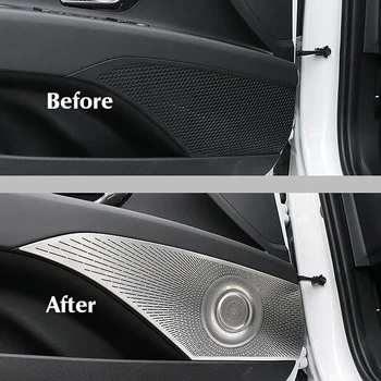 Auto Oprema 4 kom. Vrata Automobila Audio Zvučnik Dekor Poklopac Zvučnika 3D Završiti Naljepnica za Hyundai Elantra CN7 2021