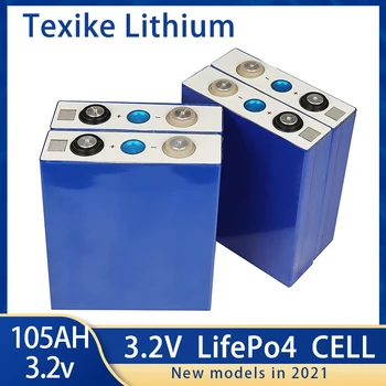 Novi 3,2 V 105Ah lifepo4 baterija 4000 ZYKLUS 12V 105Ah za EV RV baterija diy solar EU US FREE UPS ili FedEx