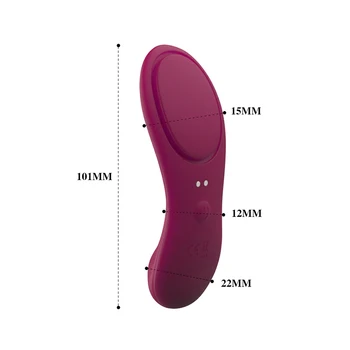 Leptir, nosivi vibrator vibrator za žene masturbator bežični daljinski upravljač vibrira gaćice orgazam seks igračke za parove