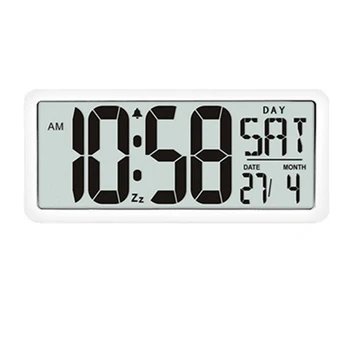 Trg Serija Zidne Sati, Digitalni Divovski sat za Alarm, LCD Zaslon, Vrhunski Višenamjenski Uredski Dekor Stola