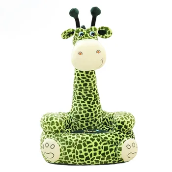Kauč je Sjedalo Beanbag Crtani Kawai Slatka Žirafa Dječji Kauč za Djecu Bračni Krevet za Bebe Socket Layer Bean Bag Stolica Pliš Igračke
