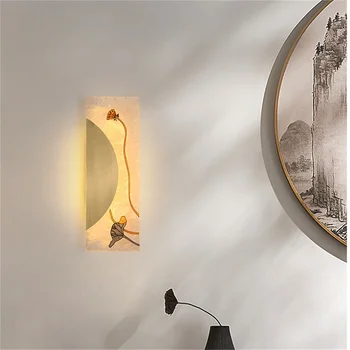 WPD Nove Zidne Svjetiljke Moderne Mesing Kreativna Led Lampa Za Uređenje Doma