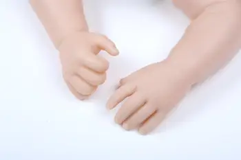 Ručno DIY 20 inča bebe Reborn Setovi Mekani Silikon reborn Baby Doll Kalup Reborn setovi Skupštine igračke