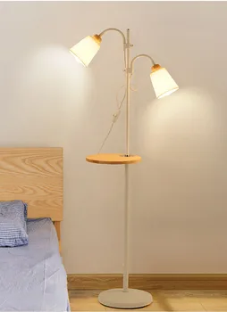 Moderni skandinavski slikano podesiva podna lampa E27 LED jednostavan retro podna lampa sa 2 boje za dnevni boravak kabineta spavaće sobe hotela
