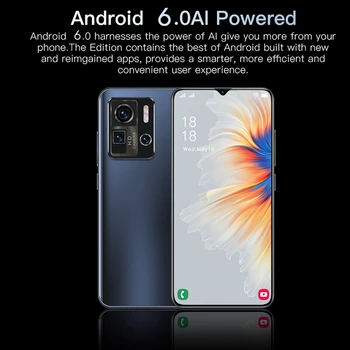 Kvaliteta Mix4 Smartphone 6,3-inčni MTK6582P Quad-core 1 GB+8 GB Memorije Dual Kartica Dual standby Android 6,0 Smartphone EU Nožica