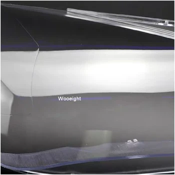 Wooeight Automobili Prednji Lampe Stakla prednja Svjetla Transparentno Abažur Lampe U Obliku Školjke Poklopac Svjetla Objektiv Za BMW X1 E84 E49 2010-2019
