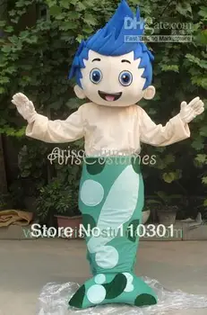 Bubble guppies character gil mascot costume carnival costume fancy dress