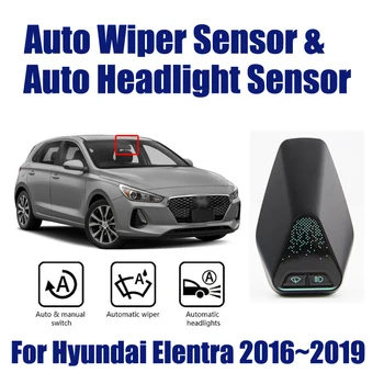Za Hyundai Elantra 2016-2019 Smart Auto Accessories Driving Assistant System Car Automatic Rain Wiper Far R&D Sensor
