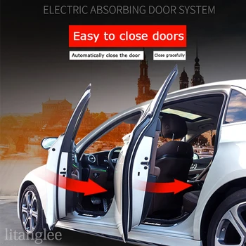 Za Volkswagen VW Passat 2019~2021 Auto Soft Zatvorena Vrata Kvaka Pass Lock Pogon Električna Apsorpcija Usisavanje Tišina Bliže