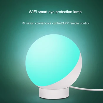 Led Inteligentan Senzor za Zaštitu Očiju noćno svjetlo Kreativni Djeca Punjenje Čitanje Wifi Smart Lampe Lampe za Spavaće sobe