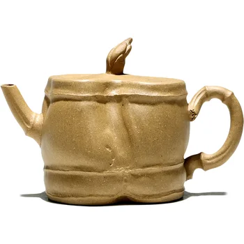 Ne tako dobar joy pot 】 yixing preporučuje čaj all hand gold thin foetus bionic pot of stump 220 cc