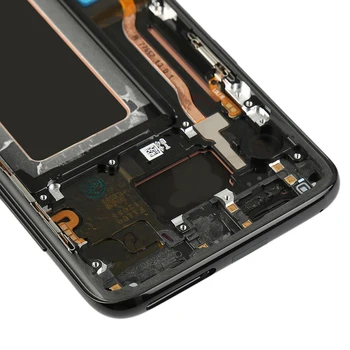 Za Samsung Galaxy S8 G950 G950U G950W AMOLED Touch Panel LCD Zaslon Digitalizator Skupština Zamjena Tesed Nema mrtvih piksela
