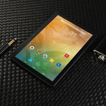 KT107 Okruglu Rupu Tablet od 10,1 inča HD Veliki Ekran Android 8,10 Verzija Moderan Prijenosni Tablet 8G+64G Crna Tableta