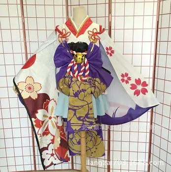 Igra Onmyoji SR Xue Nv Kimono Uniforma Cosplay Odijelo Besplatna Dostava