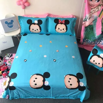 Disney Mickey Minnie Mouse Smrznuto Posteljina Soft Crtani Poplun Jastučnicu Deka Krevetu Posteljina dijete djevojčica i dječak