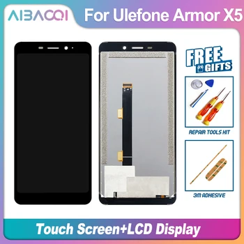 Brand AiBaoQi Novi Zaslon Osjetljiv na dodir + LCD zaslon U Prikupljanju Zamjena Za Ulefone Armor 2/3/3T/5/X5/7/7E/8/9/9E Telefon