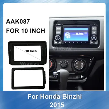 10 Inča Auto Radio Multimedija fascije GPS navigacija za Honda Binzhi Auto DVD Fascije Fascije Okvir Thule Kit Trim Ploče